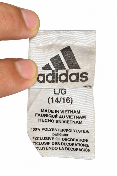 Adidas Dark Navy Three Stripe Joggers | Medium