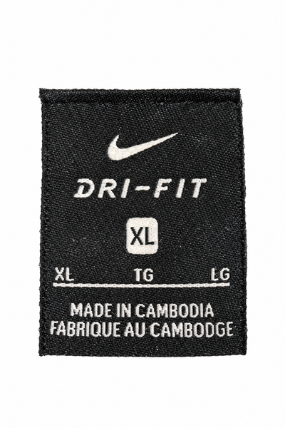 Nike Black Dri-FIT Swoosh Trousers | XL