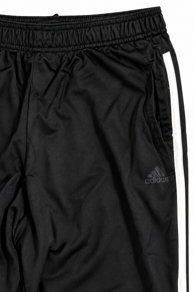 Adidas Black Side Stripe Joggers | Large