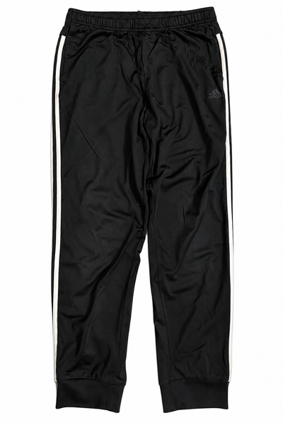 Adidas Black Side Stripe Joggers | Large