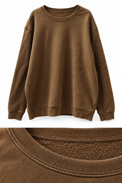 H&M Brown Crewneck Sweatshirt | XL