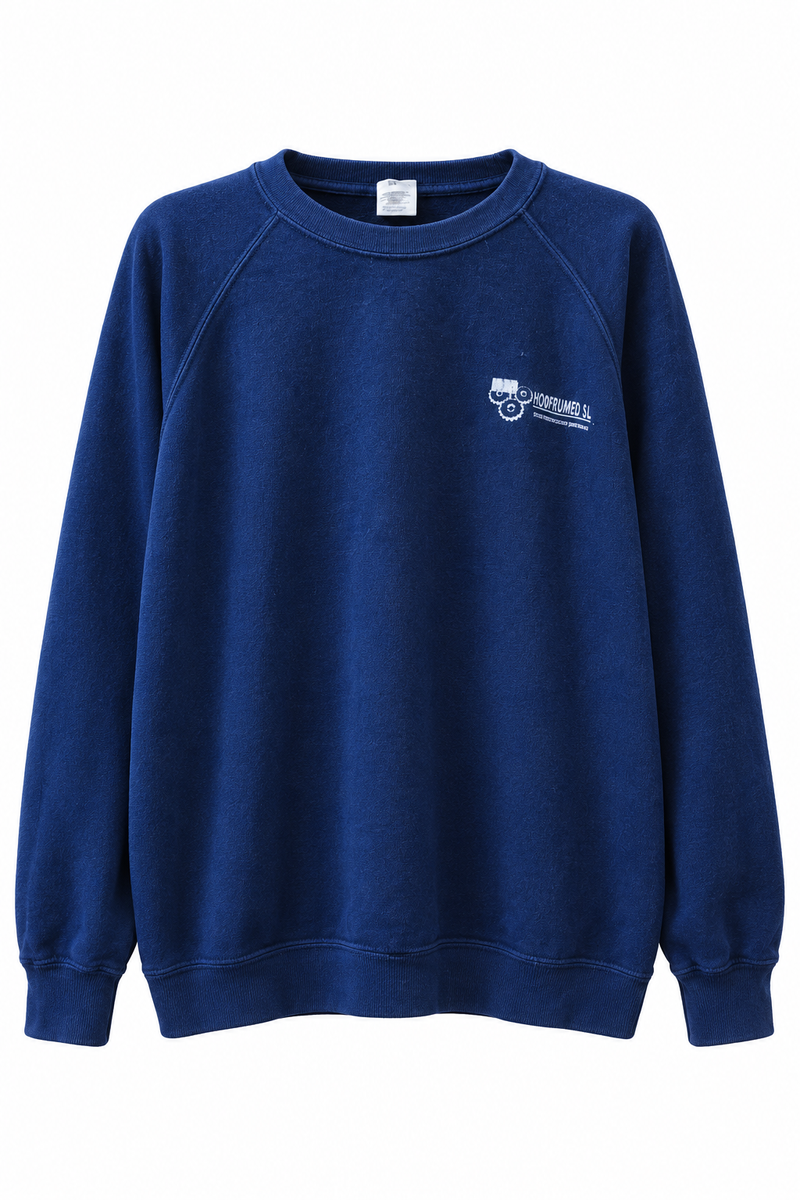 Fruit of the Loom Navy HORFRUMED Logo Sweatshirt | XL