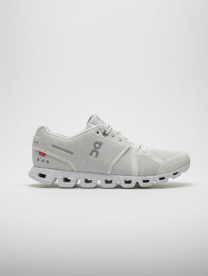 On Cloud White Running Shoes