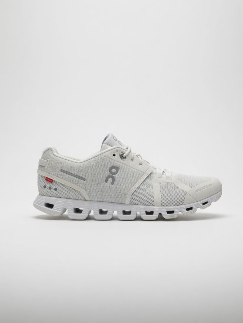 On Cloud White Running Shoes