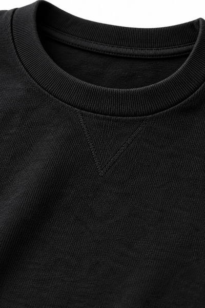 Zara Black Crew Neck Sweater